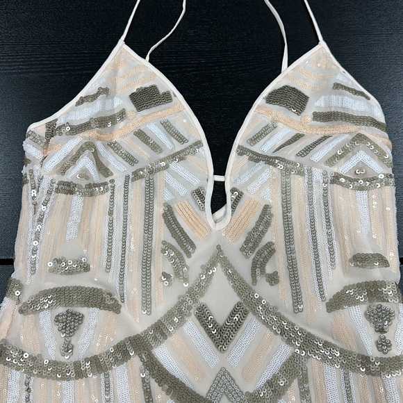 Free People Saylor Harper Sequin Shift Dress - S - Picture 4 of 13